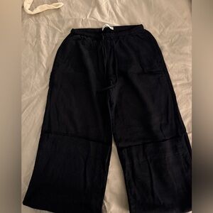 Abercrombie linen blend pant